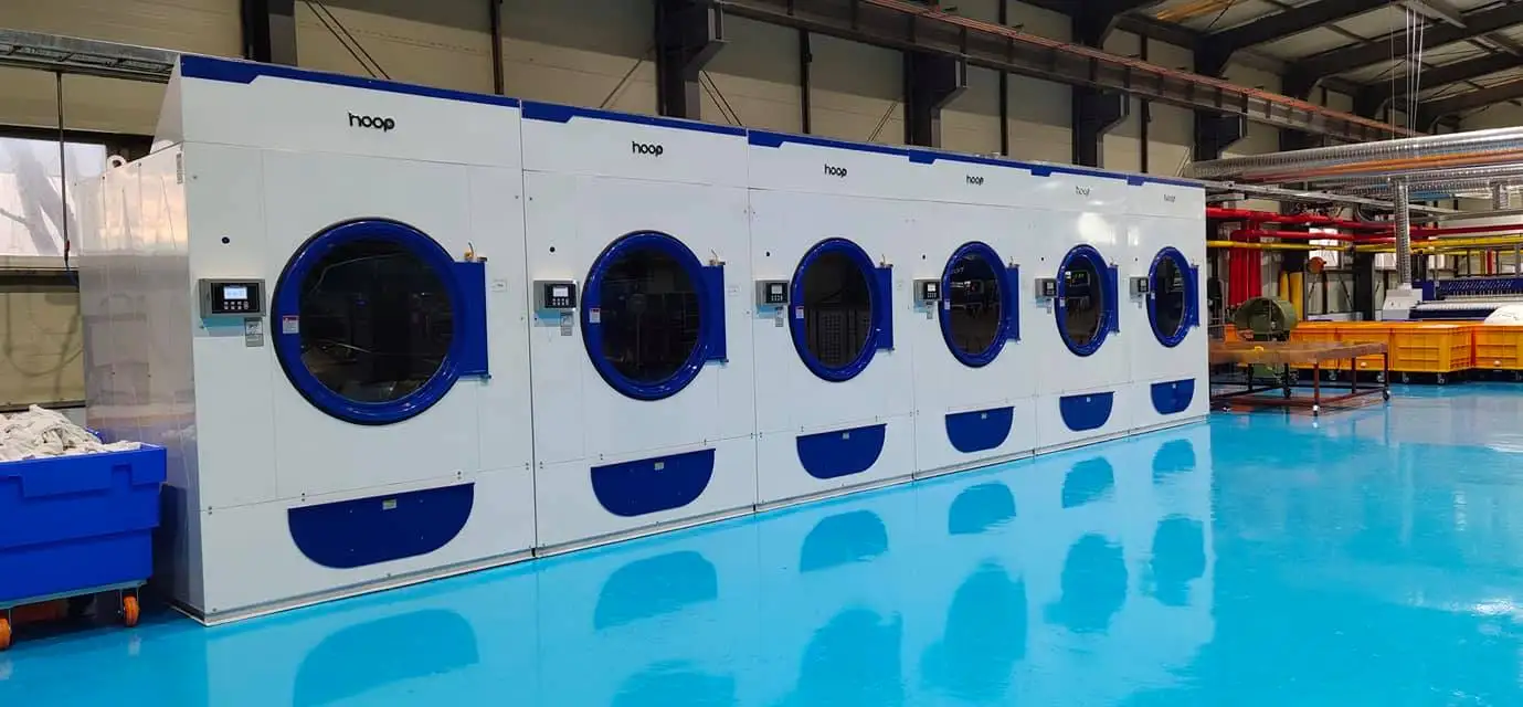 Hoop hot sell washing machine with dryer for hospital hotel and laundry factory 130kg 100kg