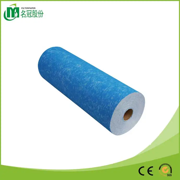 Medium efficiency needle-punched non-woven fabric electrostatic-charged air filter media applied in HVAC