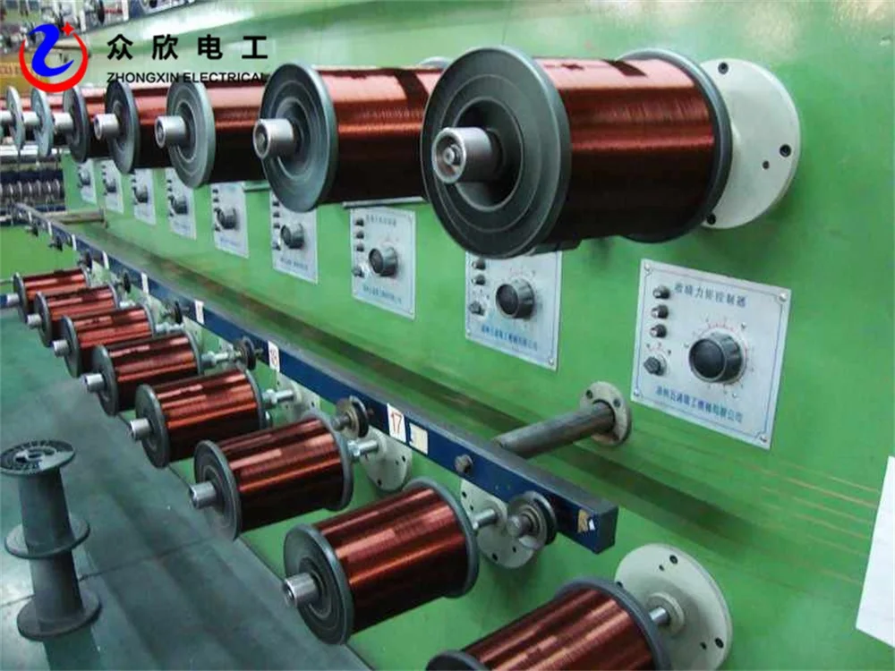 
Double insulated enamelled copper clad aluminum wire 