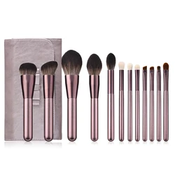High Quality Makeup Brush Set 12 pcs Brush Make Up Set Makeup Professional Brush Set Sample With Cosmetic Bag
