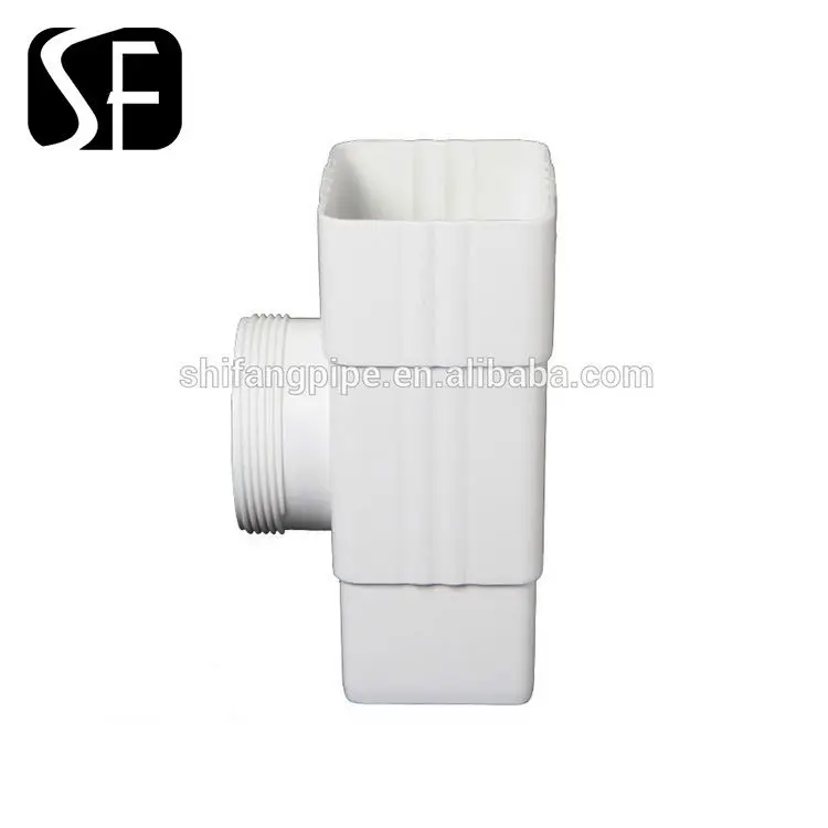 Wholesale price extrusion plastic pvc roof rainwater gutter pipe for building