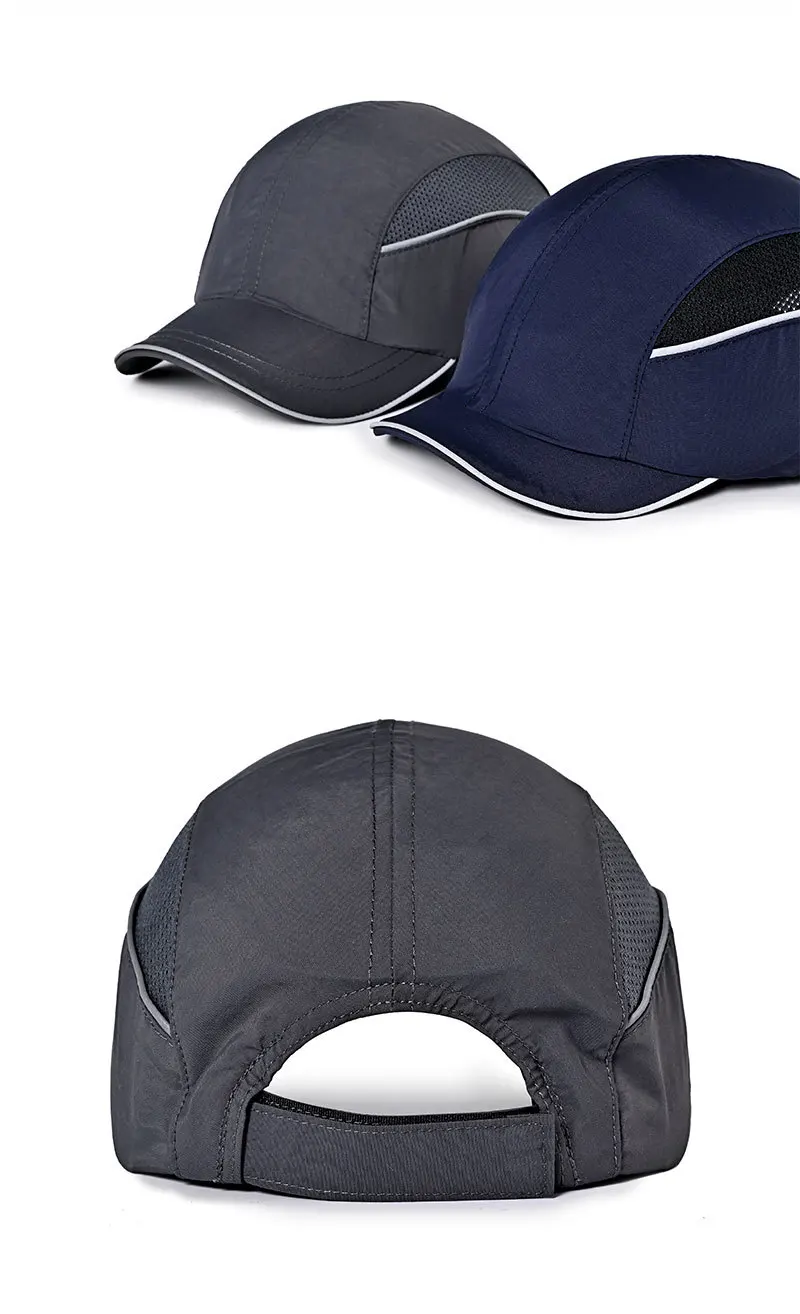 ABS Anti-Collision Safety Cap with Breathable Cotton Light Outdoor Cycling & Mountaineering Head Protection Anti-Fall Cap