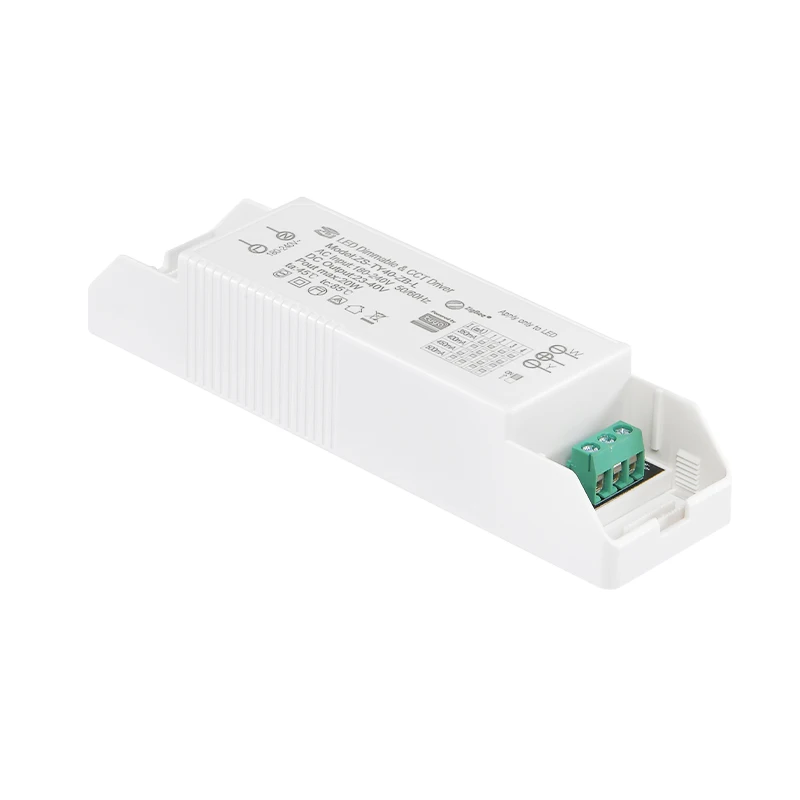 Настраиваемый модуль 15 Вт Pid Dip Switch Tuya Zigbee Smart Led Driver App Control Водонепроницаемый 24 В 100 AC 48 Voltage-110V AC-DC