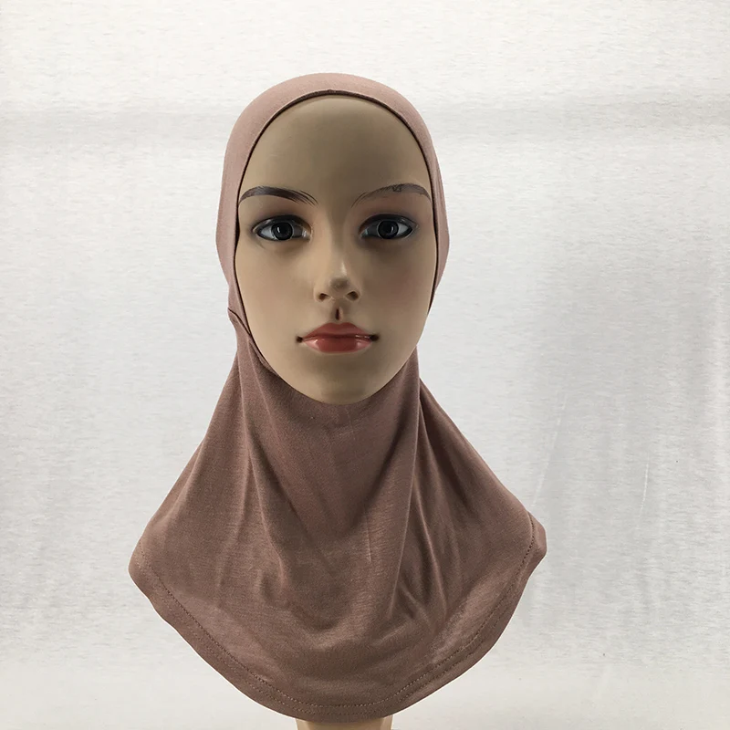 2022 modern High Quality newest design Comfortable muslim Elastic back cotton jersey Ninja stretchy Factory made hijab