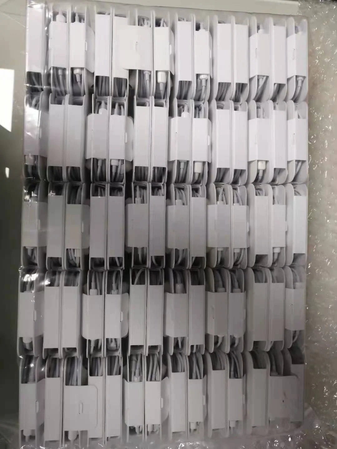 High quality original IC soft wired Earphones Earbuds headphones with microphone for iphone ipad for lightning interface headset