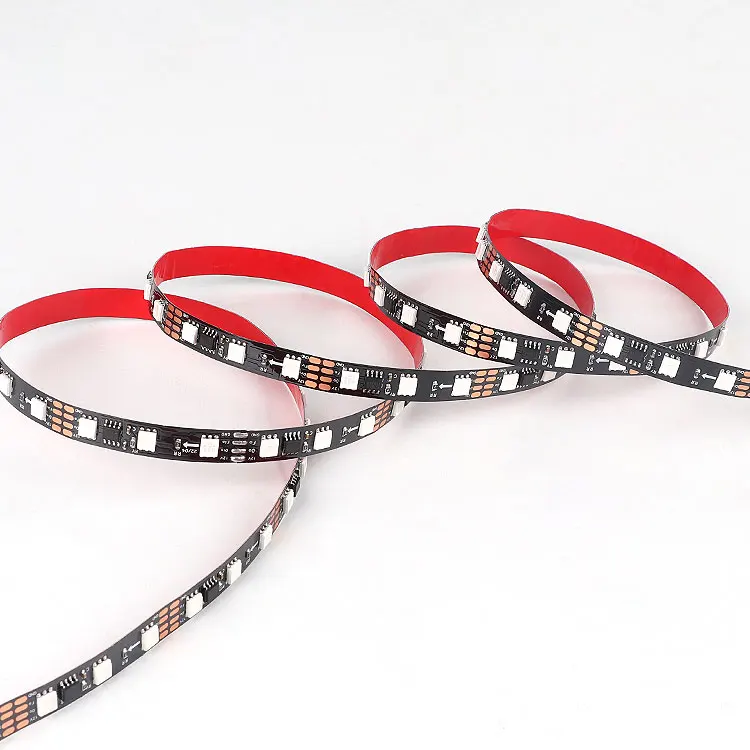 Highlight 24v Single Color 120led Addressable SMD 2835 Horse Running 10mm WS2811 IC Chasing Led Strip Light for House Decor