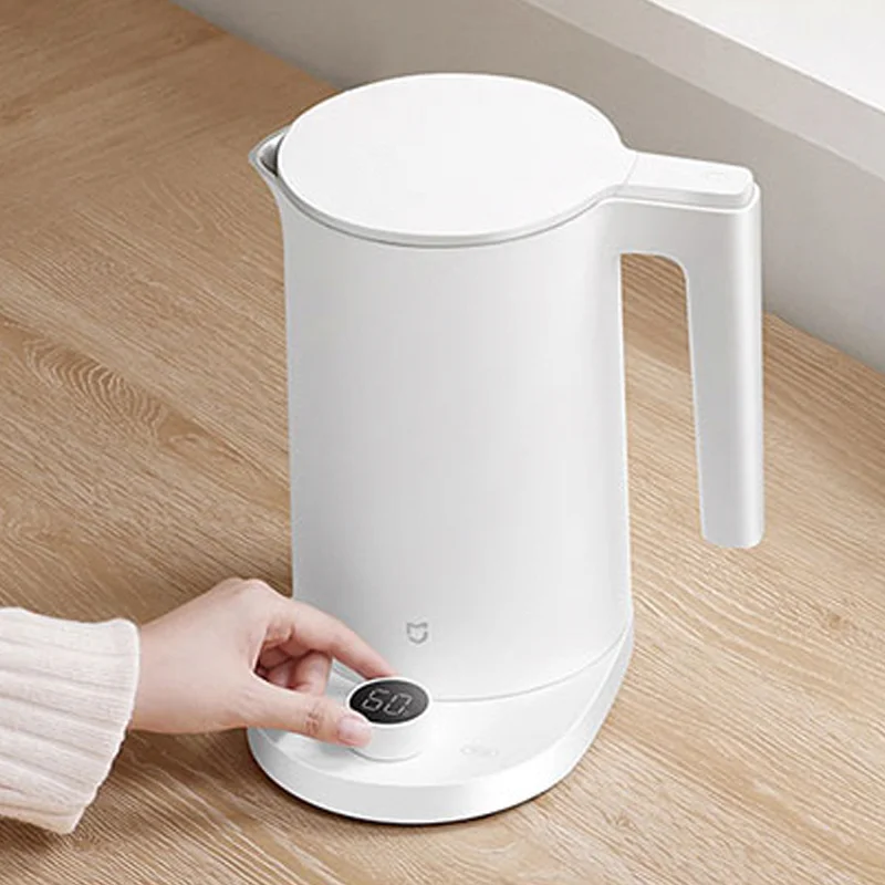 NEW XIAOMI MIJIA Smart Kettle 2 Pro Electric Kettles Kitchen Appliances LED Display 24H Intelligent Temperature Constant samovar