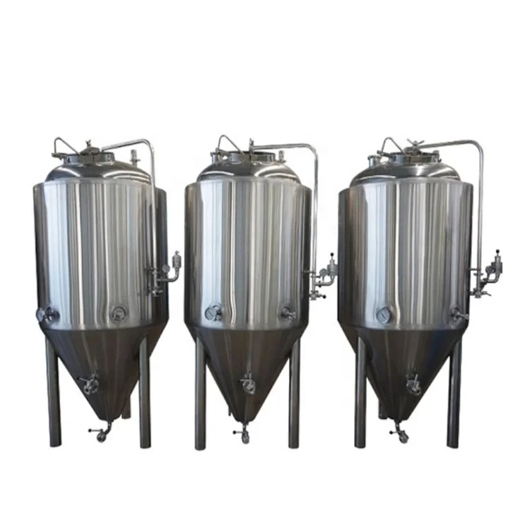 Factory direct sale 200l conical fermentation bucket industrial beer brewing equipment Fermenting Equipment Turnkey Project