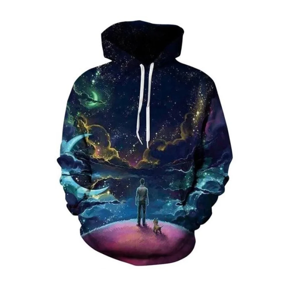 Custom Men Streetwear Tapestry Hoodie Men Design Anime Jumper Clothing Carpet Patchwork Oversized Hoodie