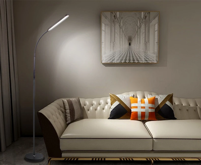 SML Touch Control LED OEM Floor Lamp Standing Modern Nordic For Living Room/Home/Office/Study standard light
