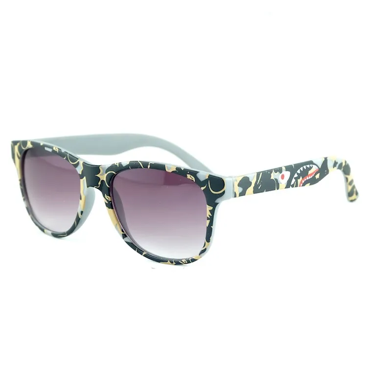 Wholesale Camouflage Plastic Kids Sunglasses Outdoor Sports Children Sun Glasses