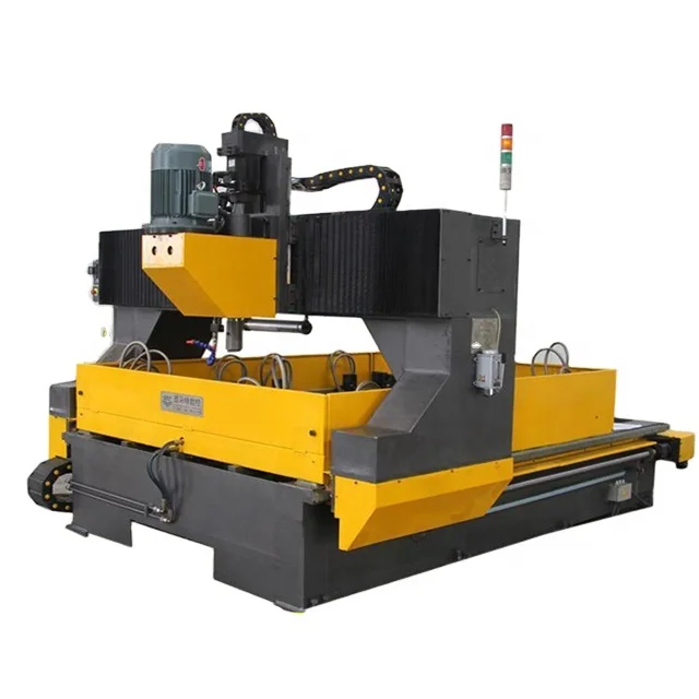 Высокоскоростной передвижной портальный пластины трубки листового металла фланцевый сверлильный станок