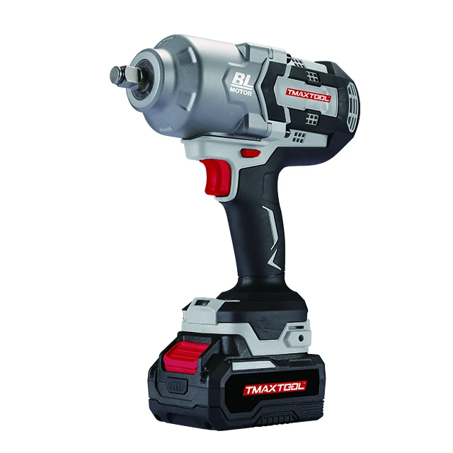 High Torque 1000N.m Spindle With Friction Ring Dismounting Nut 1/2inch Drive Heavy Duty Cordless Impact Wrench