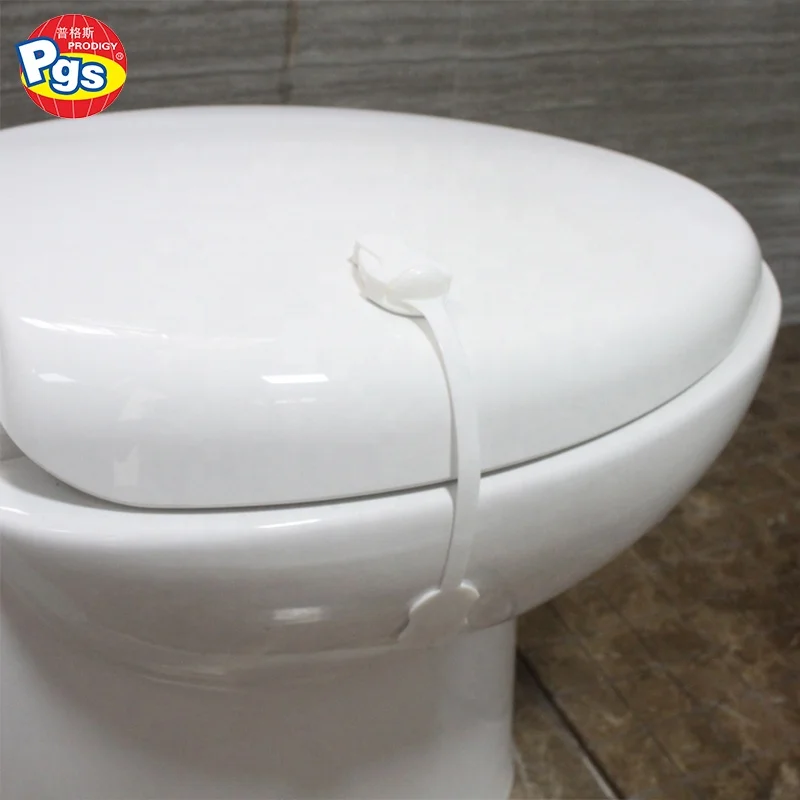 Self adhesive toilet lock baby safety home cabinet lock