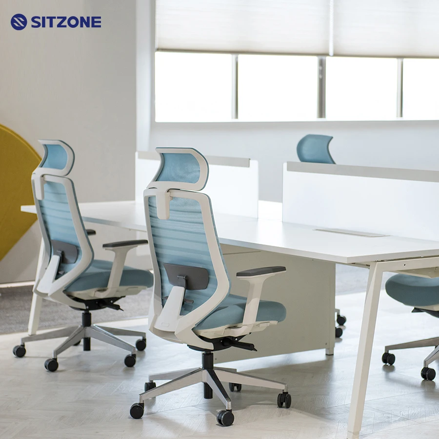 Ситзона заводское регулируемое подлокотник с высокой спинкой эргономичное Сетчатое офисное кресло Silla Escritorio De Oficina для домашнего офиса Chai