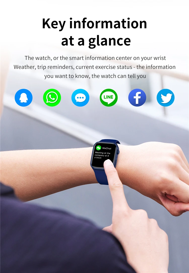 Rotate button Smart Watch