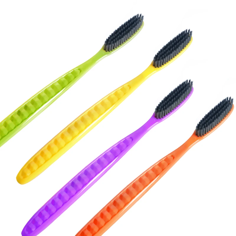 
manufacturer custom big headed thick portable natural long brush head toothbrush 