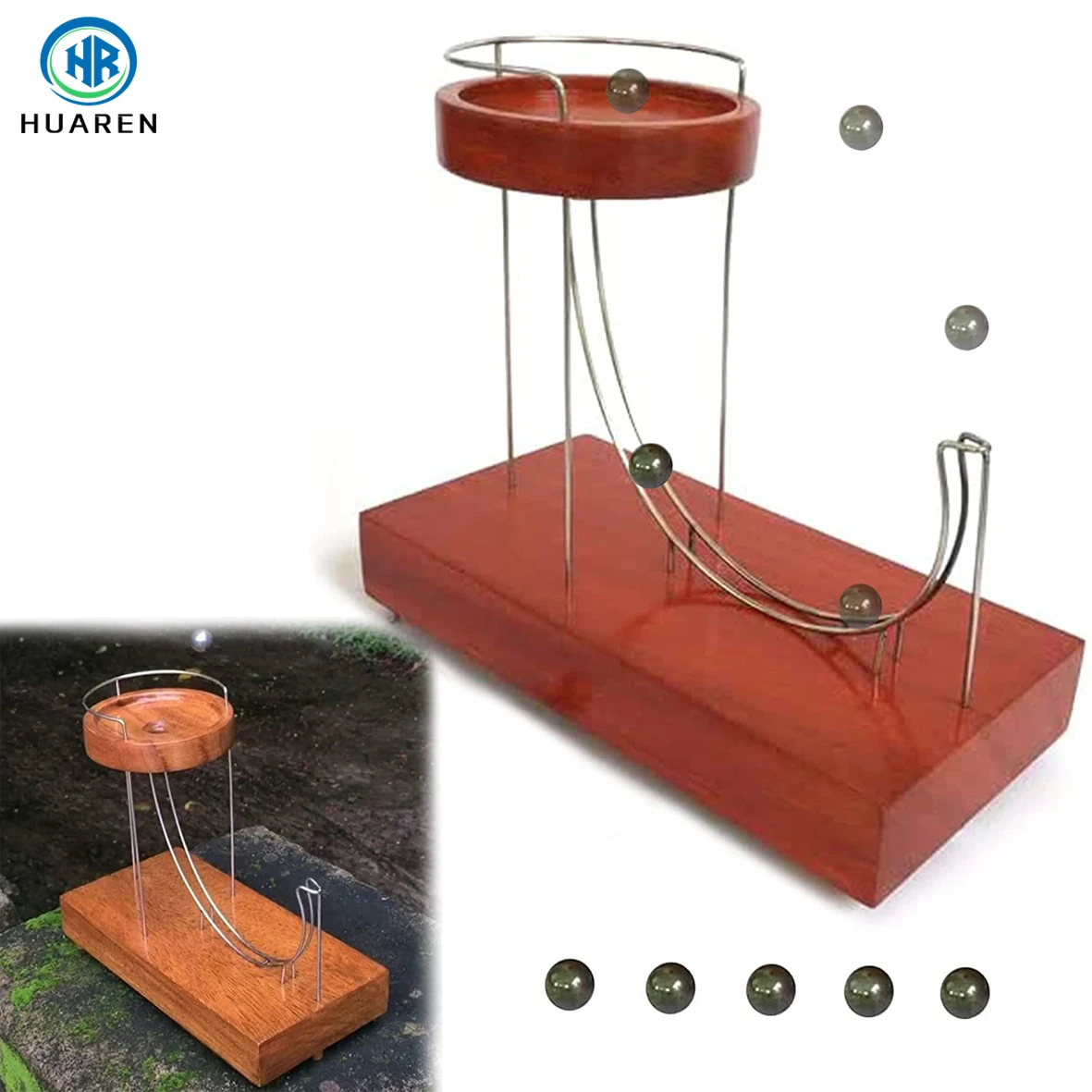 Automatic Swing Physics Gadget Stem Science Kits Educational Desk Kinetic Art Perpetual Motion Machine Toys for Decoration