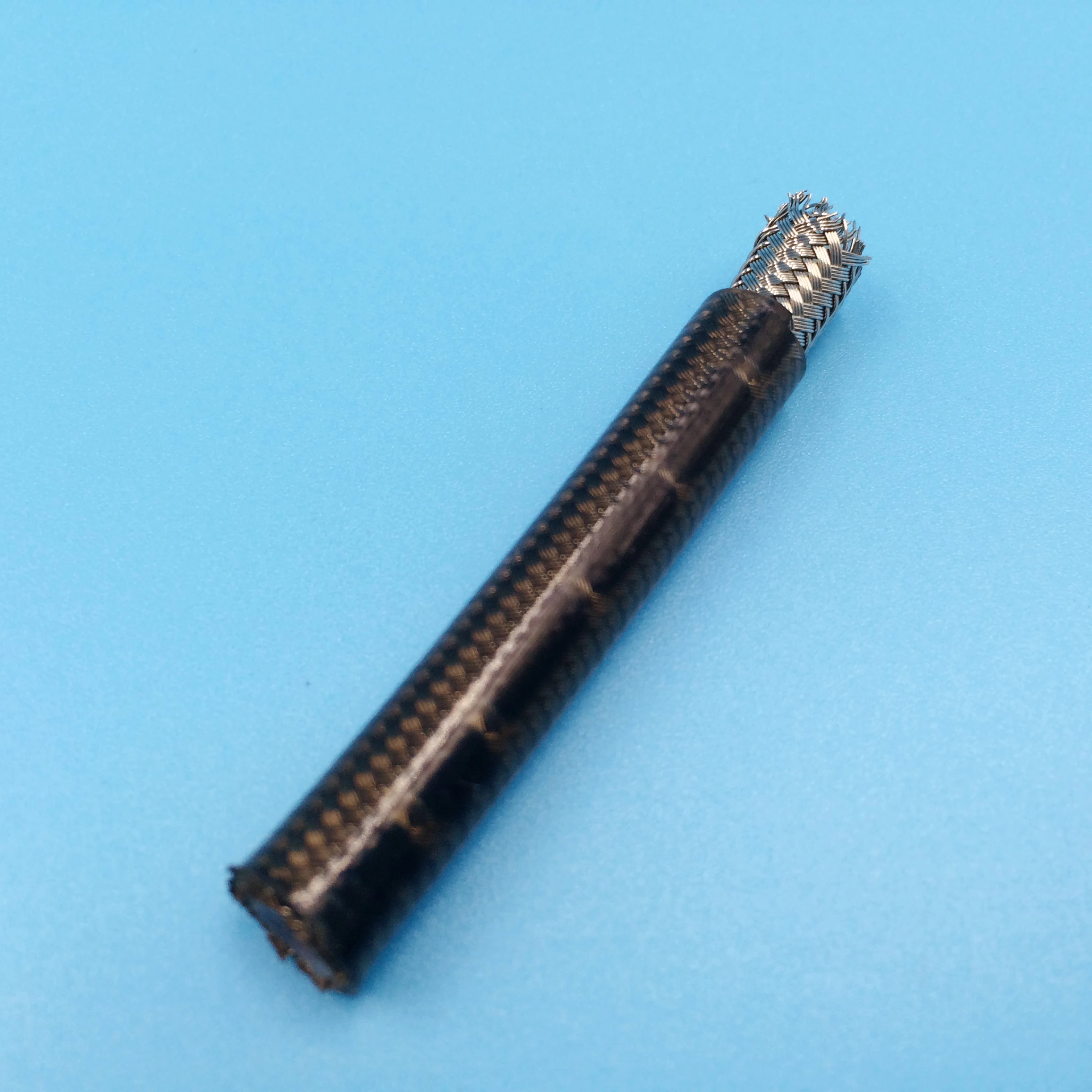 High tensile braided PTFE flexible rubber brass hose barb fitting hose