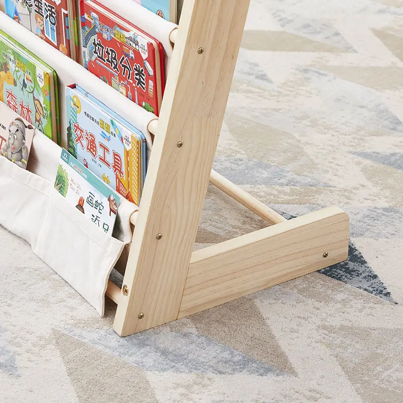 Домашняя детская деревянная лестница, книжная полка, детская книжная полка, органайзер для хранения книг, книжный шкаф