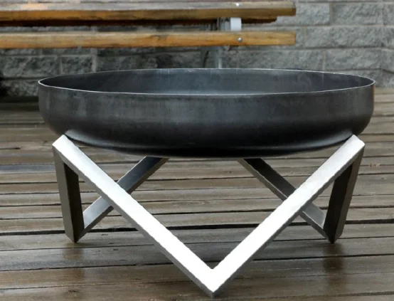 High Temperature Paint and Carbon Steel Material Metal Sphere Fire Pit