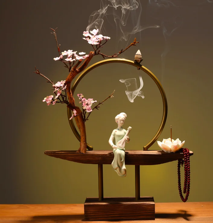 Hot Sell New Design Incense Burner Home And Office Decoration Backflow Incense burner
