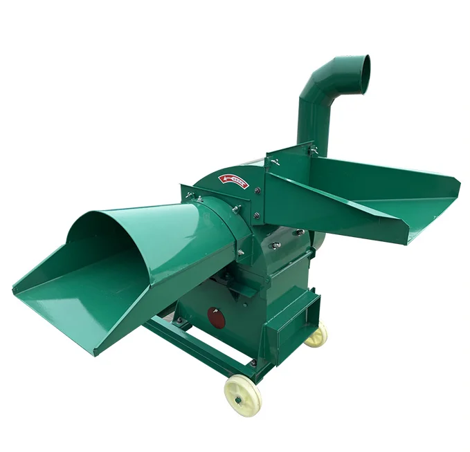 Cattle and sheep feed crusher corn cob corn straw crusher straw threshing machine pig feed crusher