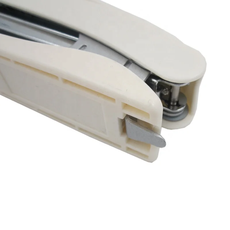 China manufacturer standard 24/6 staples office desktop manual stapler machine with Logo