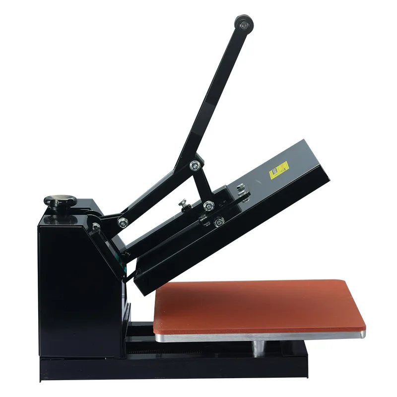 Mini 38*38 Transfer Printing Easy to Operate Temperature Adjustable Flatbed Heat Press Machine for Custom T shirt Bags Logo