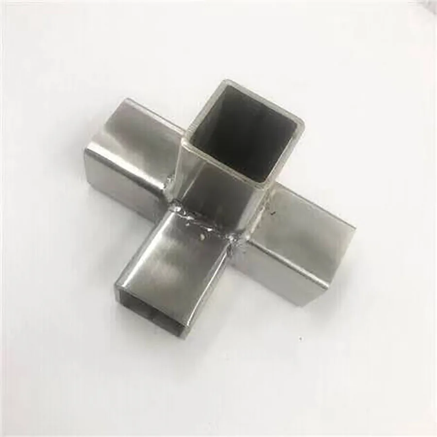 Квадратные трубные фитинги на заказ, Настенный монтажный кронштейн, угловой кронштейн из оцинкованной стали