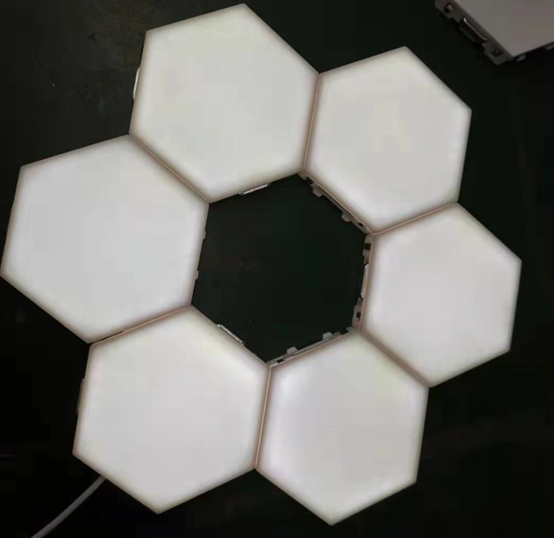 Led Lamps Touch Sensitive Lighting Magnetic Creative Decoration Wall Quantum 3d Night