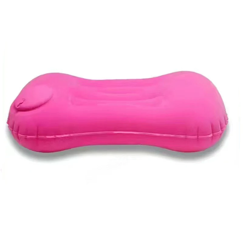 Hot Sale Custom Logo Outdoor Inflatable Self Sleeping Body Portable Comfortable Air Inflatable Travel Pillow
