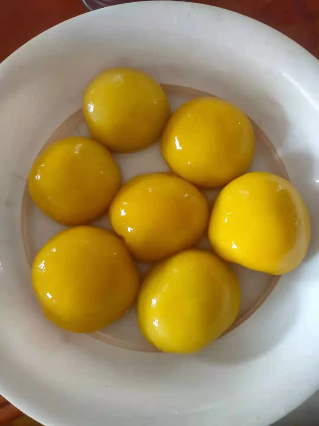 Canned Yellow Peach in Light Syrup Canned Peach Halves