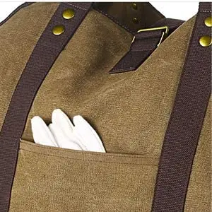 Large Capacity Bags for Firewood Log Storage Carry Bag