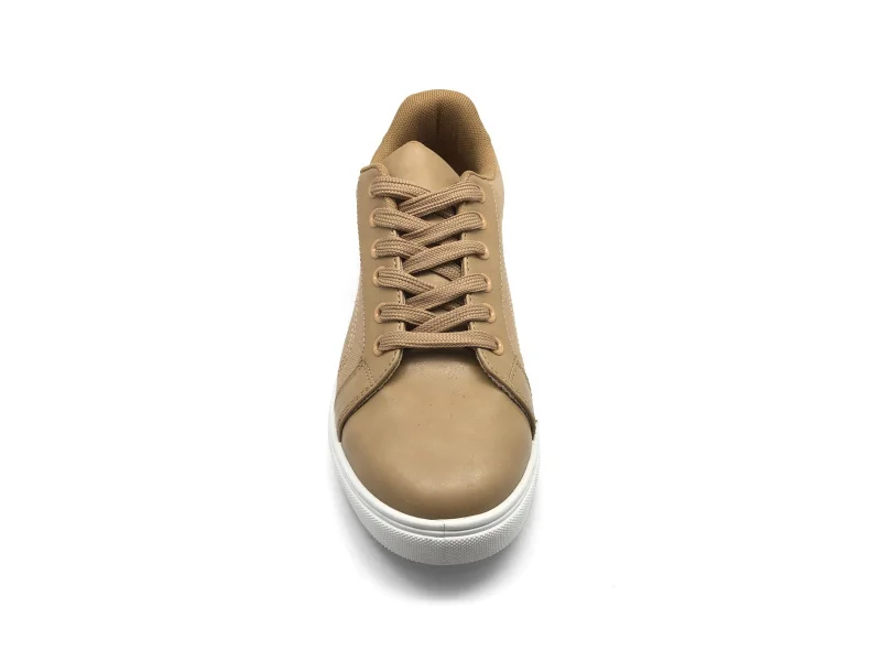 2022 Wholesale high end custom PU upper flat fashion casual shoes for men comfortable sneakers