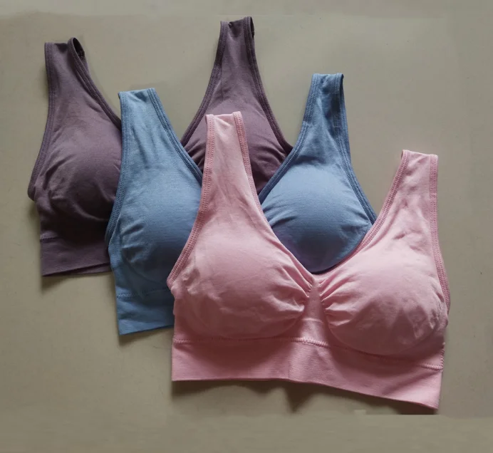 As Seen on TV 3pcs/set Sexy Seamless Push Up Bra Plus Size Underwear Wireless Seamless Bra With Pads In Denmark Japan