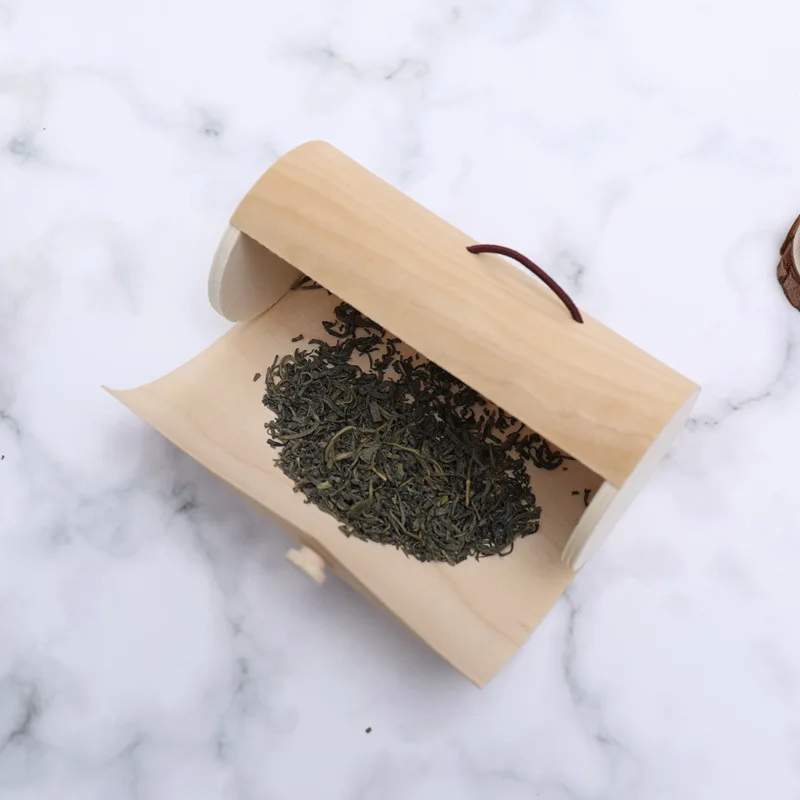 Direct factory  wooden packing box  cork bark wooden gift box