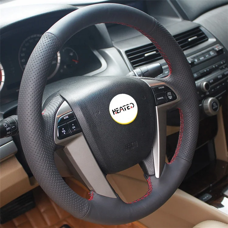 Чехол на руль для Honda Accord 8 2008-2012 Odyssey 2011-2017 Crosstour 2012 Pilot 2009-2015 оптовая цена вас