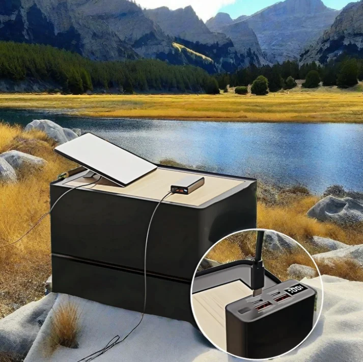 5m USB Type C Input to DC 20V 5A Barrel Jack Cable Work with 100W PD Charger and PD Power Bank for Starlink Mini and Laptop