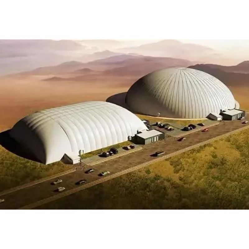 High quality Sport Stadium Steel Structure Stadium Gym Design Hall Soccer Court Football Stadium Air Membrane Air Dome