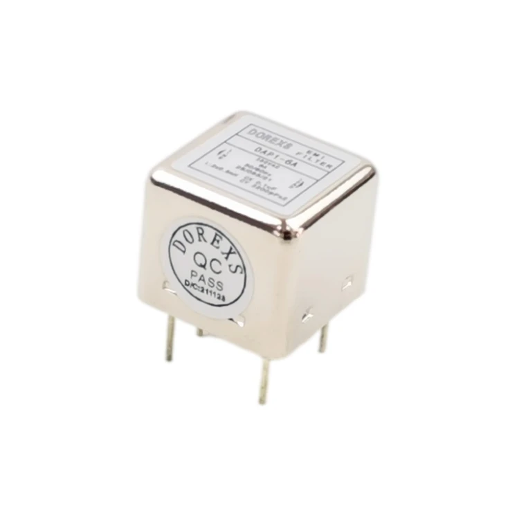 Small size emi emc filter 115/250VAC customizable low pass filter nois filter 6a printed circuit boards dedicated