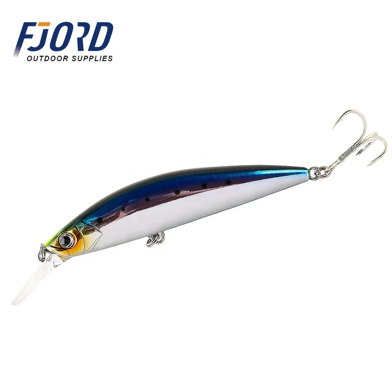FJORD Hot Sale 29g Minnow Sinking Artificial Bait Fishing Minnow Bass Lures for Saltwater