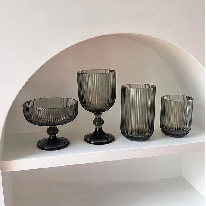 420ml Portable Korea Style Juice Crystal Diamond Glass Water Bottle Drinking Water Cup