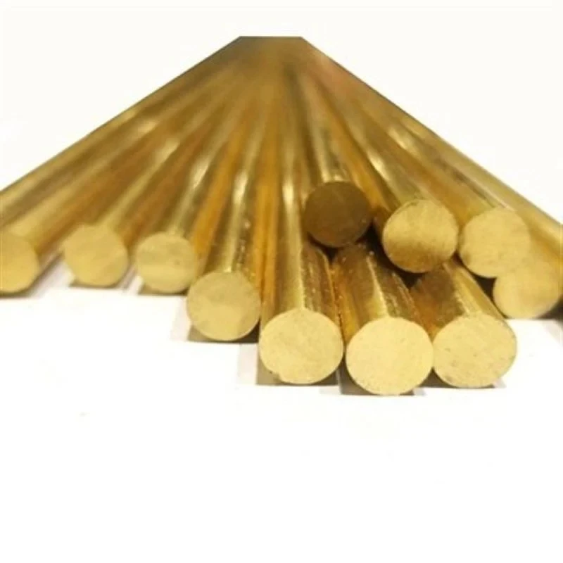 Round Shape Customized Length 6000mm 3000mm Brass Bar Brass Rod