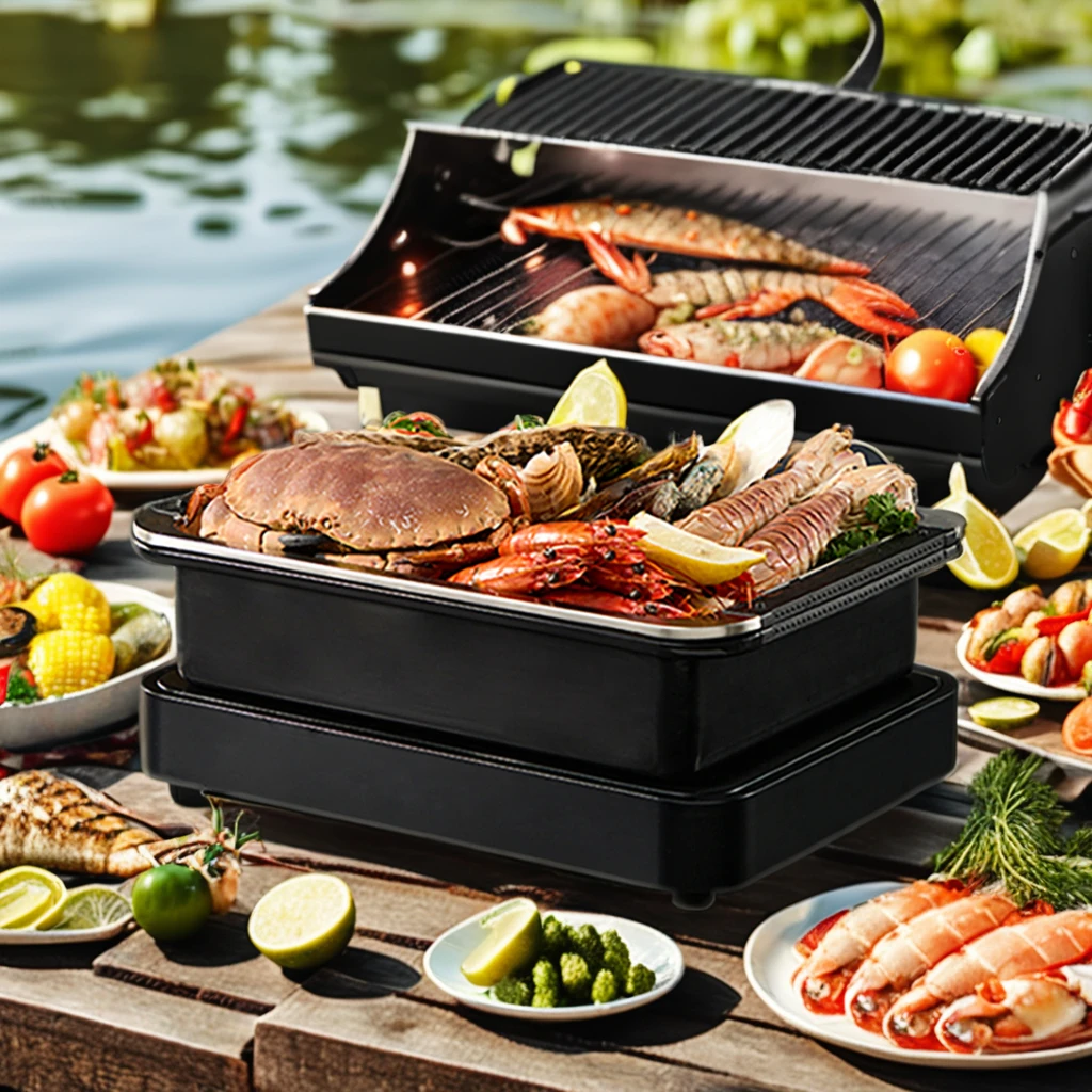 Wsida Electric Grills  High Quality Wholesale Chrome Griddle  Smart Temperature Control Custom-Cast-Iron-Griddle-Plate