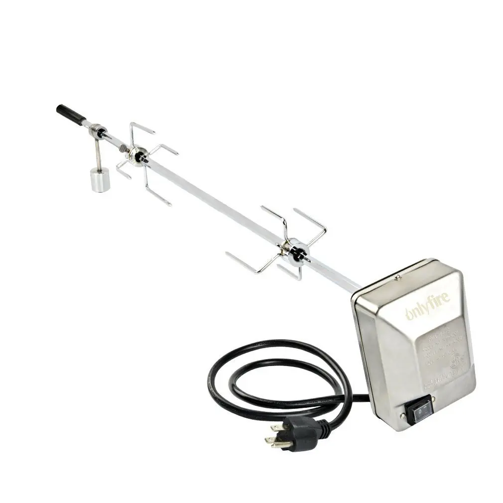 Grill stainless steel electric rotisserie drive motor