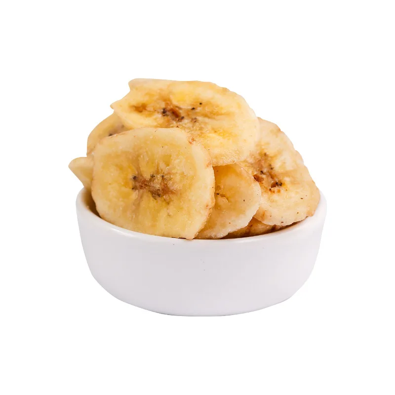 Hot selling Freeze Dried Banana Slices Freeze Dried Banana In Pieces Or Powder 100% Natural