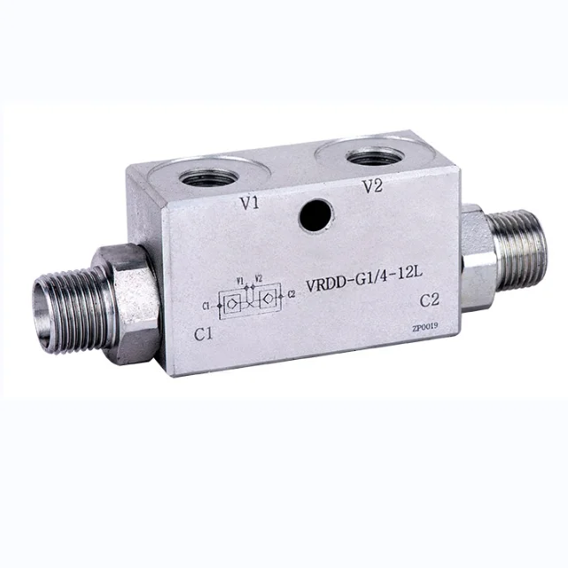 Supplier High Quality  HYDRAULIC VALVE  VBPSE C DOUBLE PILOT CHECK VALVE FOR Drilling rig equipment