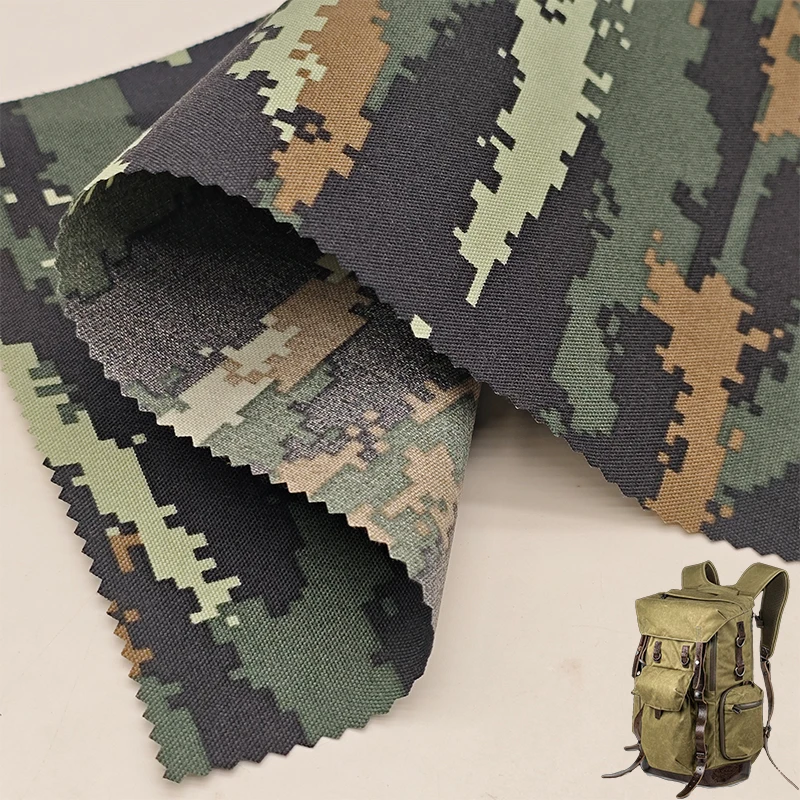 High Quality 500D-1000D 100% Nylon Cordura Outdoor Fabric PU Coated for Bags/Camouflage Garments