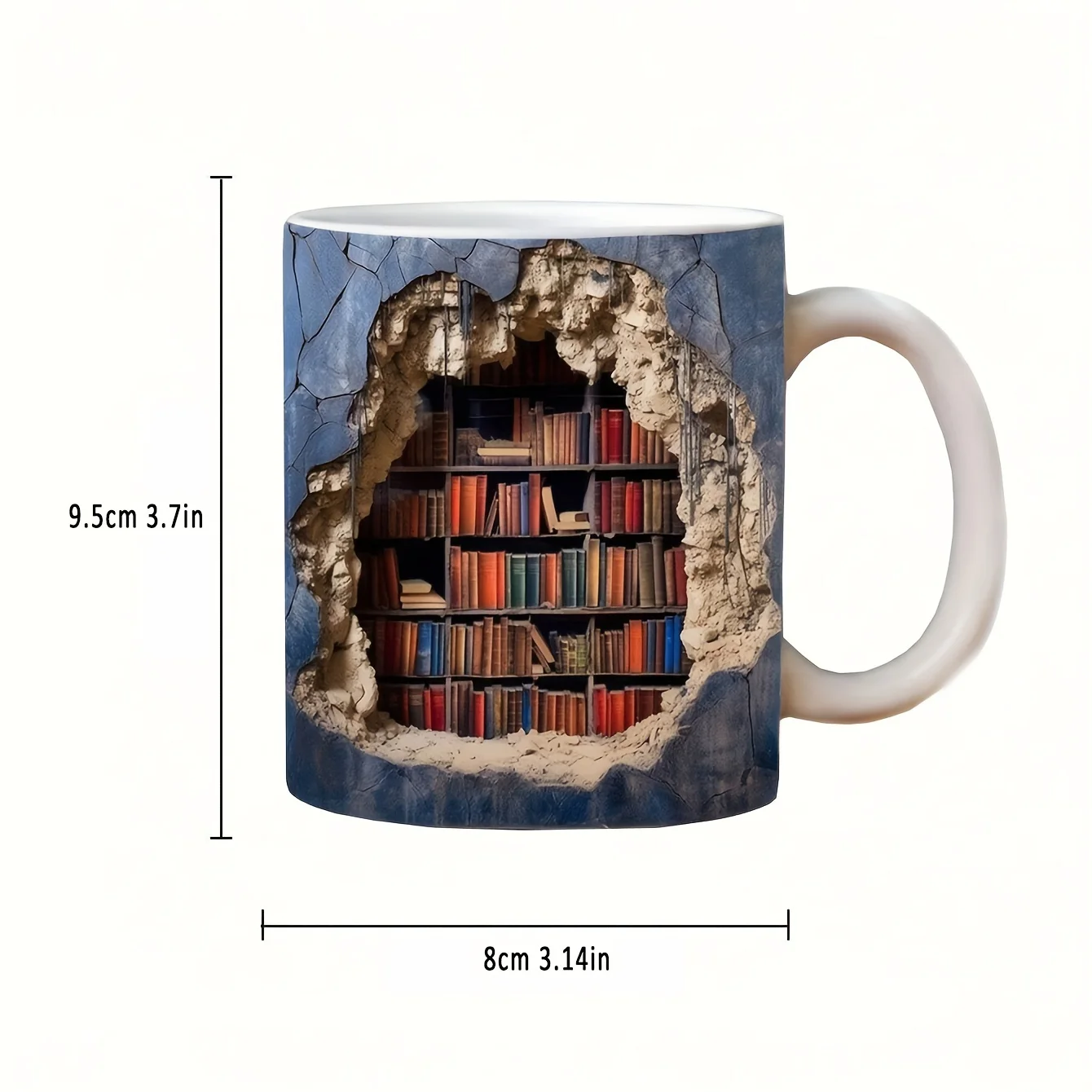 3D Gift Box Wholesale custom ceramic mug cup new design modern creative gift handmade ceramic coffee mugs